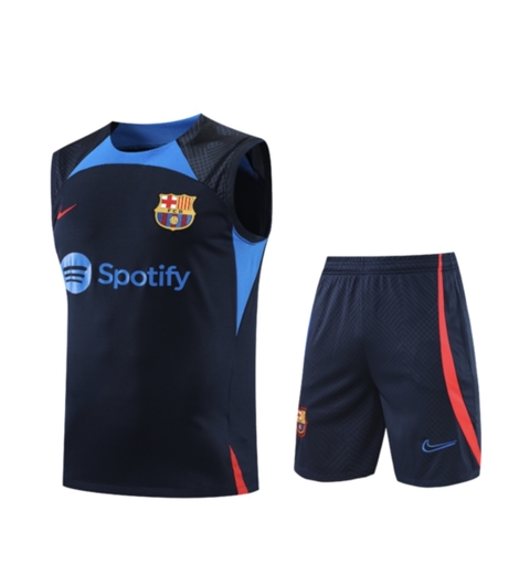 Kit de Treino (Regata + Shorts) - Barcelona 22/23