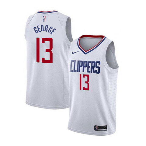Regata Los Angeles Clippers Paul George #13 NIke -Branco