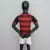 Kit Infantil Flamengo I 22/23 Adidas - Vermelho e Preto - comprar online