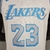 Regata Los Angeles Lakers LeBron #23 James Nike - Branco - FSTORE IMPORTS - ROUPAS ESPORTIVAS 