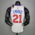 Regata NBA Philadelphia 76ers Joel Embiid #21 Nike - Branco