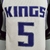 Regata Sacramento Kings Fox #5 Nike 2022 - Branco - FSTORE IMPORTS - ROUPAS ESPORTIVAS 