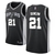 Regata San Antonio Spurs Duncan #21 Nike - Preto
