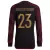 CAMISA MANGA LONGA ALEMANHA 2023, UNIFORME RESERVA, AEROREADY na internet