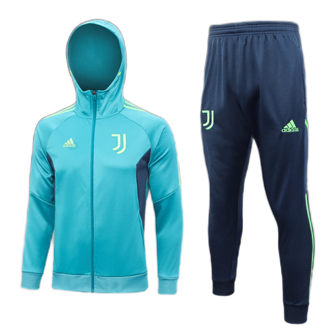 Conjunto Moletom Juventus Verde e Azul Marinho 2023/24