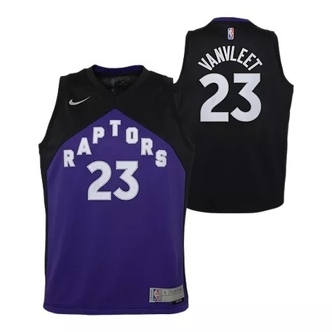 Regata Toronto Raptors Earned Edtion VanVleet #23 Nike - Roxo