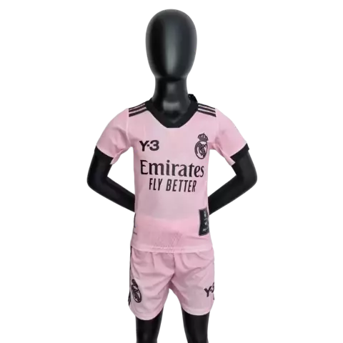 Kit Infantil Real Madrid Y-3 22/23 Adidas - Rosa
