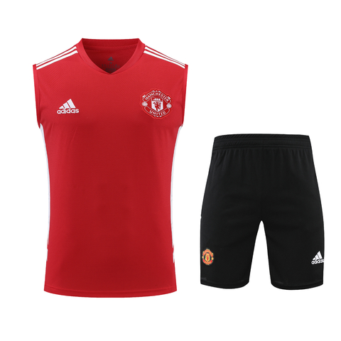 Kit de Treino (Regata + Shorts) - Manchester United 22/23