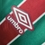 Camisa Fluminense I 23/24 Feminino - Torcedora Umbro - Verde, Grená e Branco