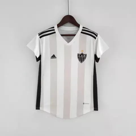 Camisa Atlético Mineiro II 22/23 Torcedor Adidas Feminina - Branca