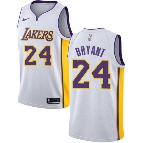 Regata Los Angeles Lakers Bryant #24 Nike - Branco