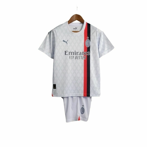 Kit Infantil Milan Away 22/23 Puma - Branco