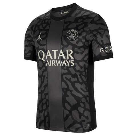 Camisa Paris Saint-Germain Third 23/24 Masculina - Preto