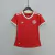 Camisa Internacional I 22/23 Torcedor Feminina - Vermelho