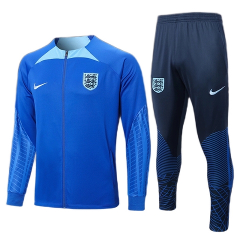 Conjunto de Jaqueta+Calça Inglaterra Azul e Verde 2022/23