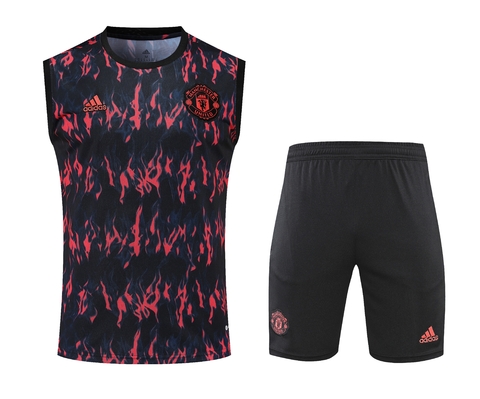 Kit de Treino (Regata + Shorts) - Manchester United 22/23
