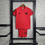Kit Infantil Flamengo Treino 23/24 Adidas -Vermelho - comprar online