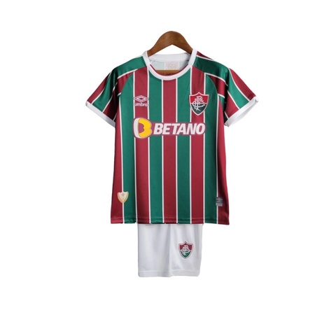 Kit Infantil Fluminense I 23/24 Umbro - Verde + Vinho