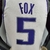 Regata Sacramento Kings Fox #5 Nike 2022 - Branco - FSTORE IMPORTS - ROUPAS ESPORTIVAS 