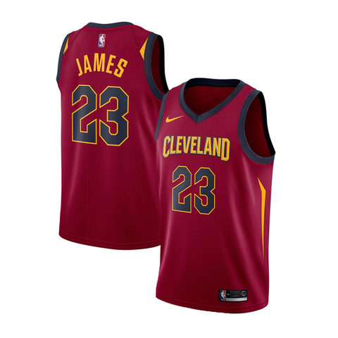 Regata Cleveland Cavaliers Lebron James #23 Nike - Gréna