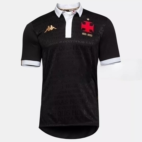 Camisa Vasco III 23/24 Preta - Kappa - Masculino Torcedor