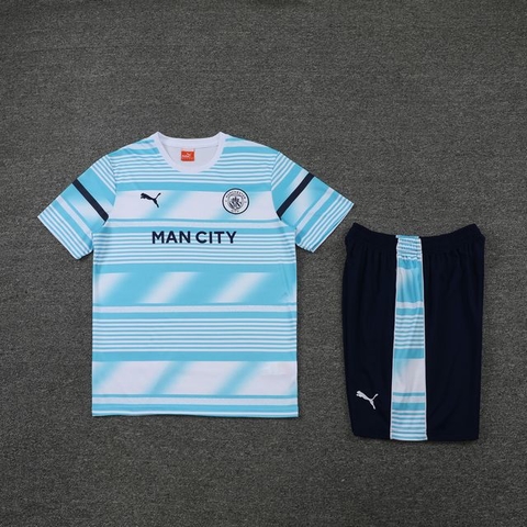 Kit de Treino (Camisa + Shorts) - Manchester City 22/23