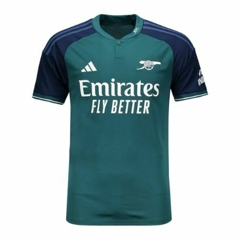 Camisa Arsenal III 23/24 Verde - Adidas - Masculino Torcedor