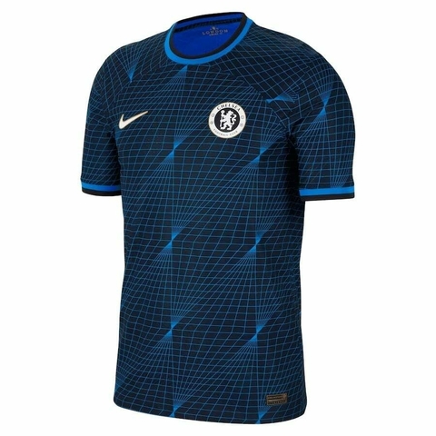 Camisa Chelsea II 23/24 Azul Escuro - Nike - Masculino Torcedor