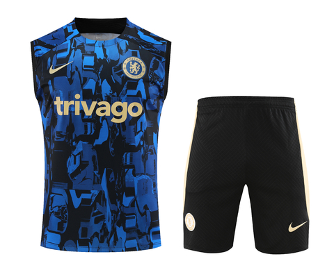 Kit de Treino (Regata + Shorts) - Chelsea 23/24