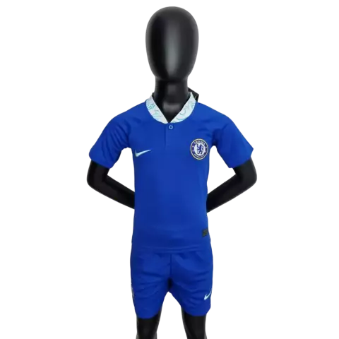 Kit Infantil Chelsea Home 22/23 Nike - Azul