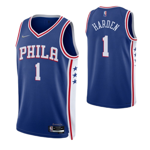 Regata Philadelphia 76ers James Harden Nike - Azul