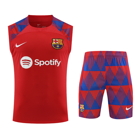 Kit de Treino (Regata + Shorts) - Barcelona 23/24