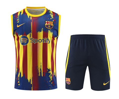 Kit de Treino (Regata + Shorts) - Barcelona 23/24