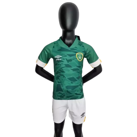 Kit Infantil Seleção Irlanda Home 22/23 Adidas - Verde