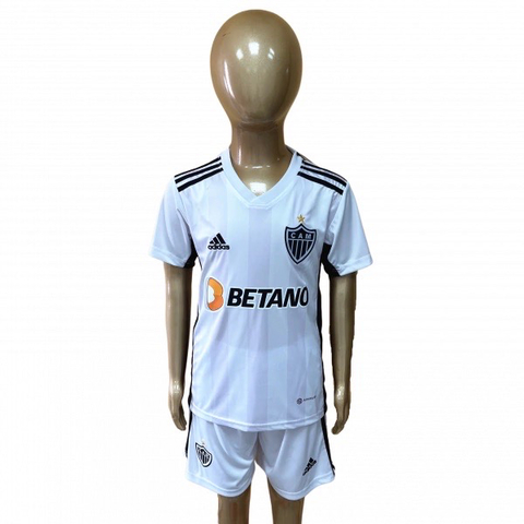 Kit Infantil Atlético Mineiro II 22/23 Adidas - Branco