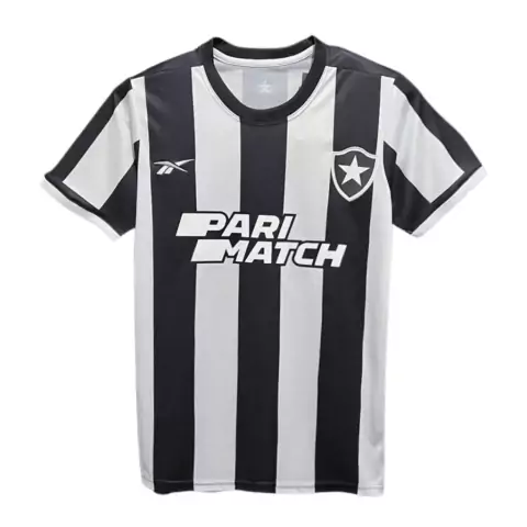 Camisa Botafogo I 23/24 Torcedor Masculina - Preta e Branca