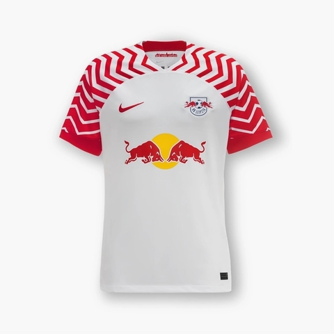 Camisa RB Leipzig I 23/24 Branca e Vermelha - Nike - Masculino Torcedor