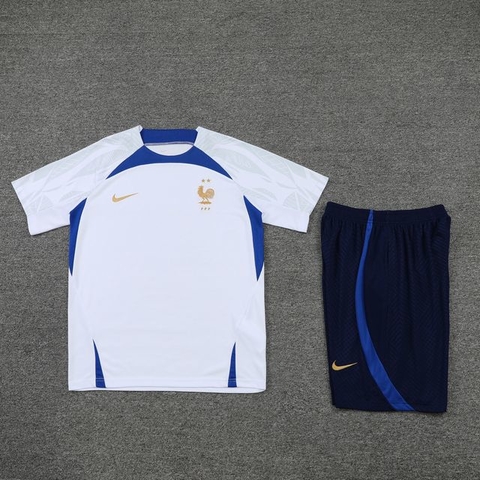 Kit de Treino (Camisa + Shorts) - França 22/23