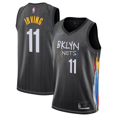 Regata Brooklyn Nets Kyrie Irving #11 Nike - Preto