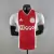 Camisa Ajax Home 22/23 Jogador Adidas Masculina - Vermelho+Branco - comprar online
