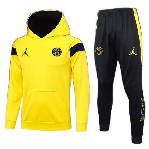 Conjunto de Moletom PSG Amarelo 2023/24