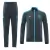 Conjunto Jaqueta+Calça Real Madrid II 22-23 Masculino Adidas - Cinza