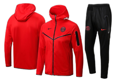 Conjunto de Moletom PSG Vermelho 2022/23