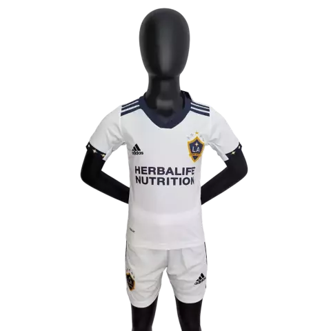 Kit Infantil Los Angeles Galaxy I 22/23 Adidas - Branco