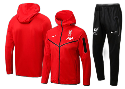 Conjunto de Moletom Liverpool Vermelho 2022/23