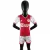 Kit Infantil Ajax Home 22/23 Adidas - Vermelho+Branco
