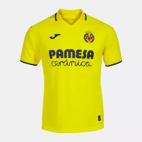 Camisa Villarreal Home 22/23 Torcedor Joma Masculina - Amarelo