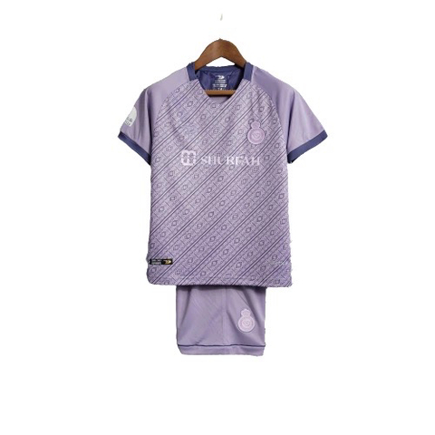 Kit Infantil Al Nassr Fourth 22/23 - Lilás