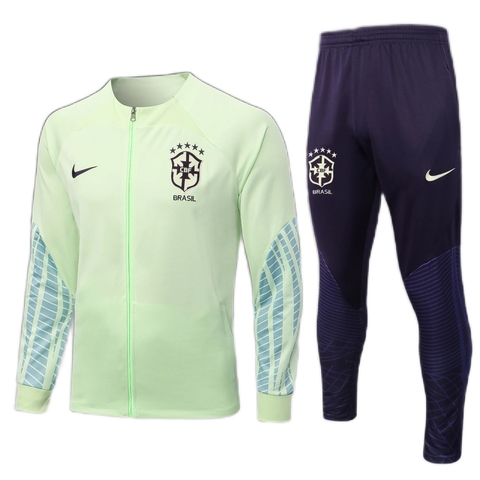 Conjunto de Jaqueta+Calça Brasil Verde 2022/23