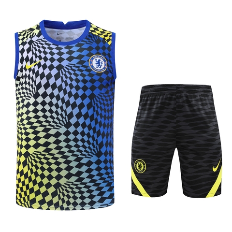 Kit de Treino (Regata + Shorts) - Chelsea 22/23